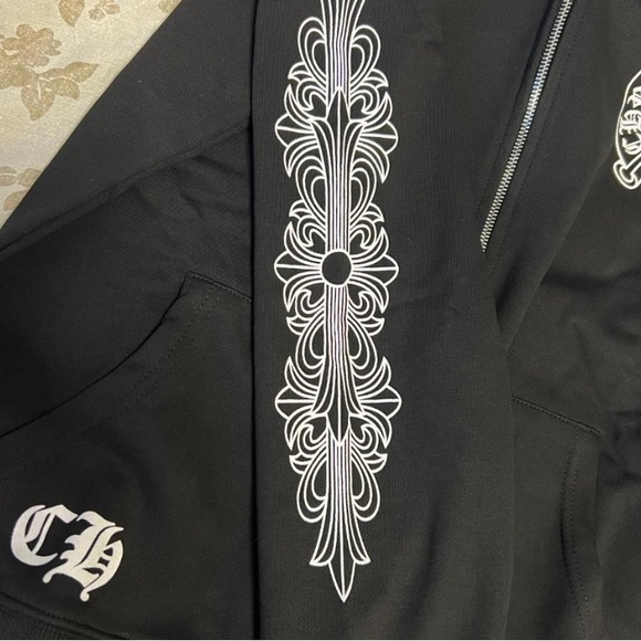 Chrome hearts Floral Los Angeles exclusive Zip-up hoodie - Picture 2 of 5